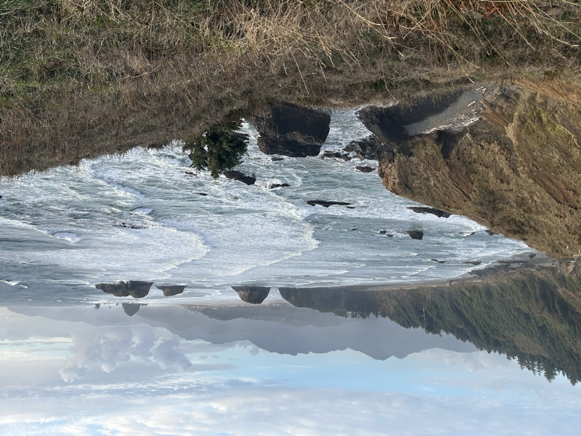 Oregon coastline — rugged Pacific shore